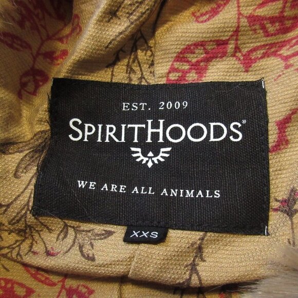 SpiritHoods Women's African Golden Cat in Leopard Faux Fur Coat XXS $409 - Picture 4 of 8